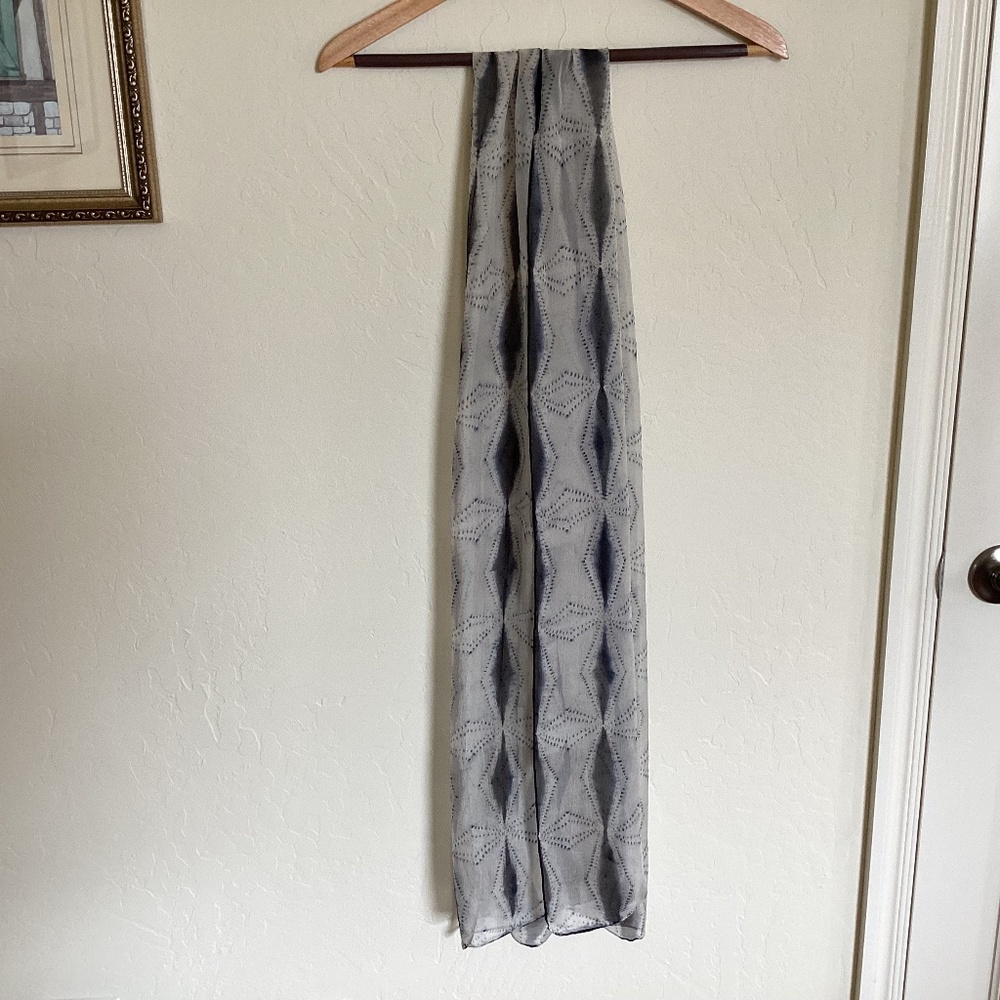 Eileen Fisher 100% Silk Scarf